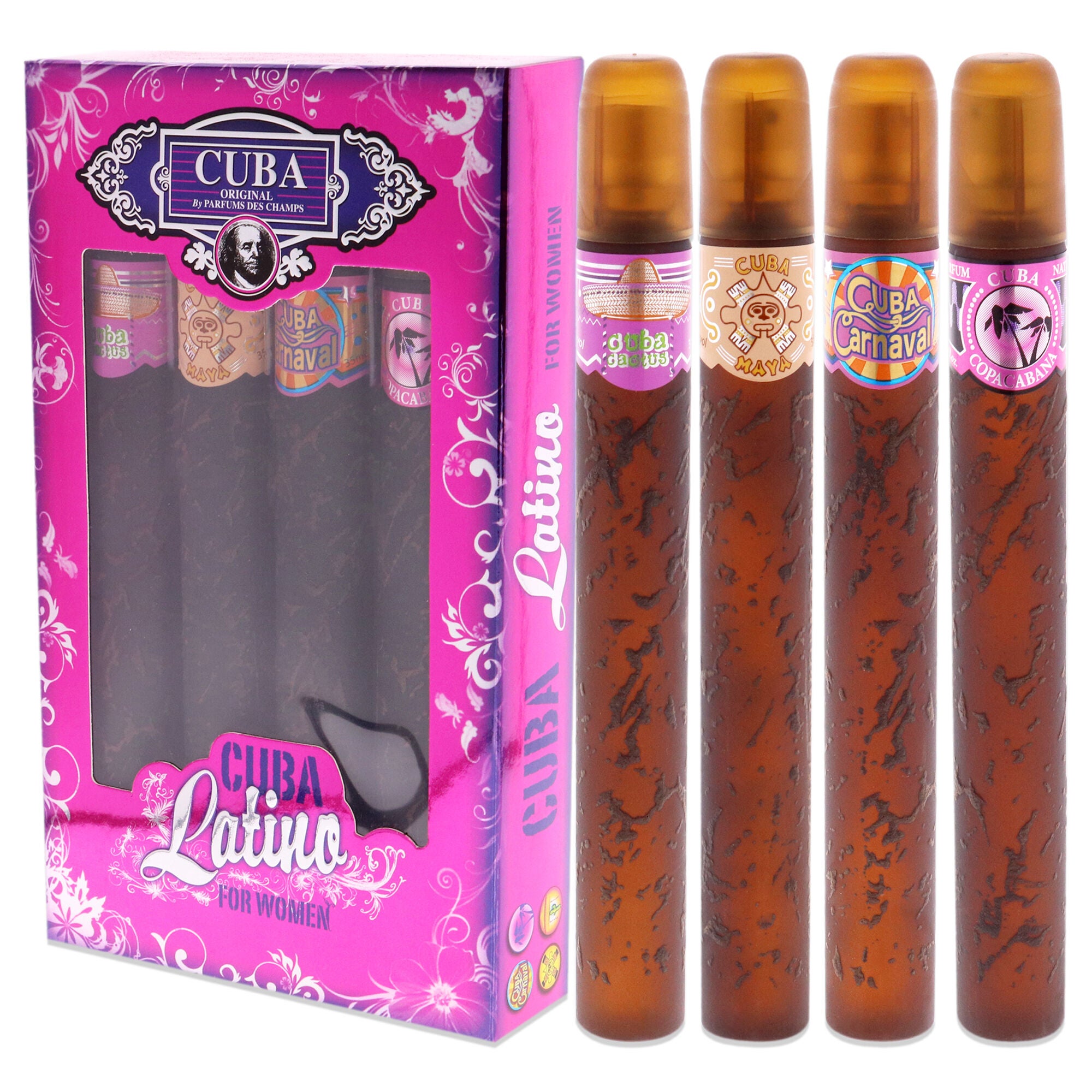Cuba Latino Collection by Cuba for Women - 4 Pc Gift Set, , alternate image number 8