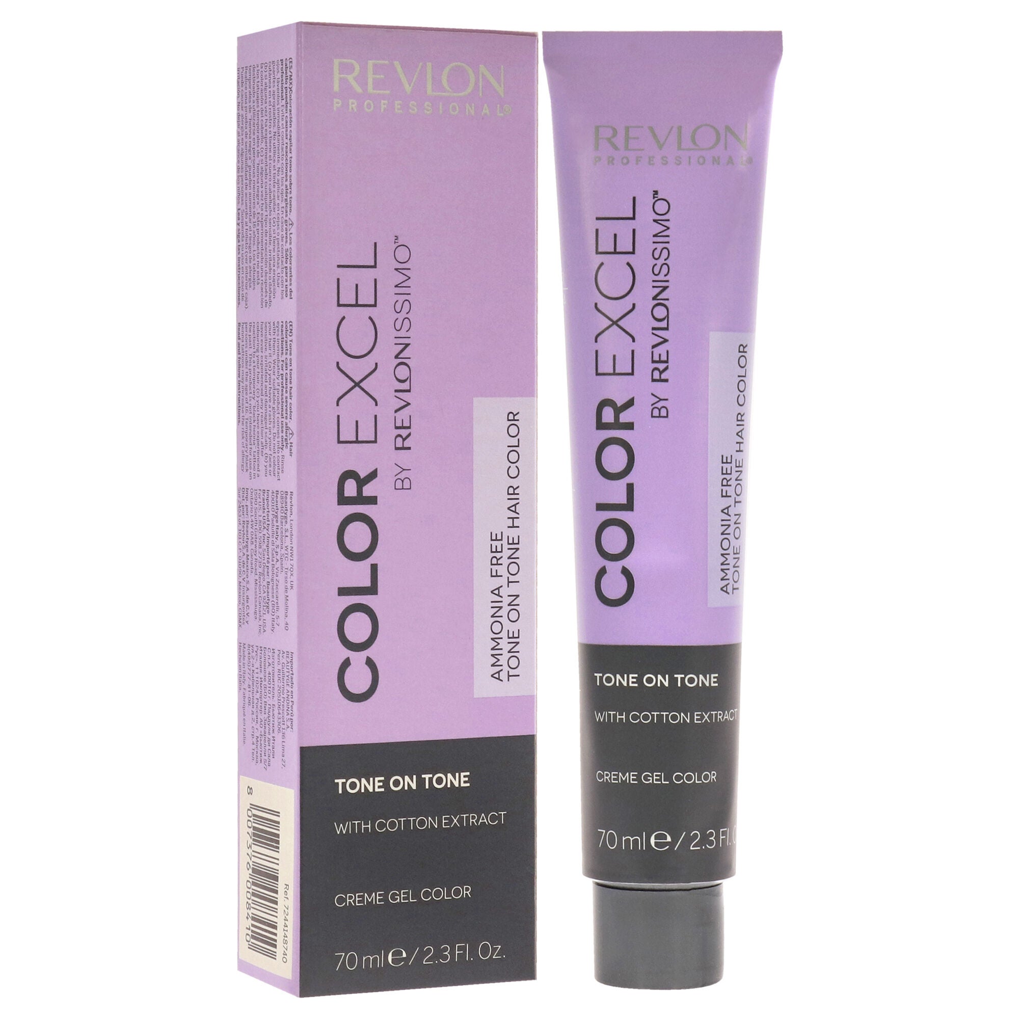 Revlonissimo Color Excel - 77.40 Intense Light Copper by Revlon for Unisex - 2.3 oz Hair Color, , alternate image number 6