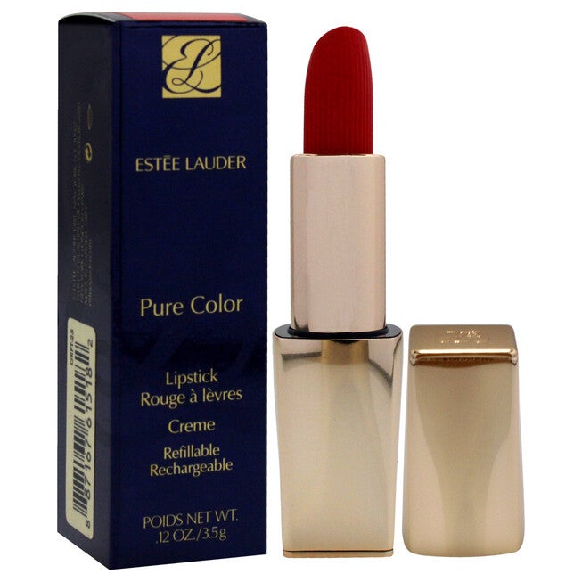 Pure Color Creme Lipstick - 520 Carnal by Estee Lauder for Women - 0.12 oz Lipstick (Refillable), NA, alternate image number null
