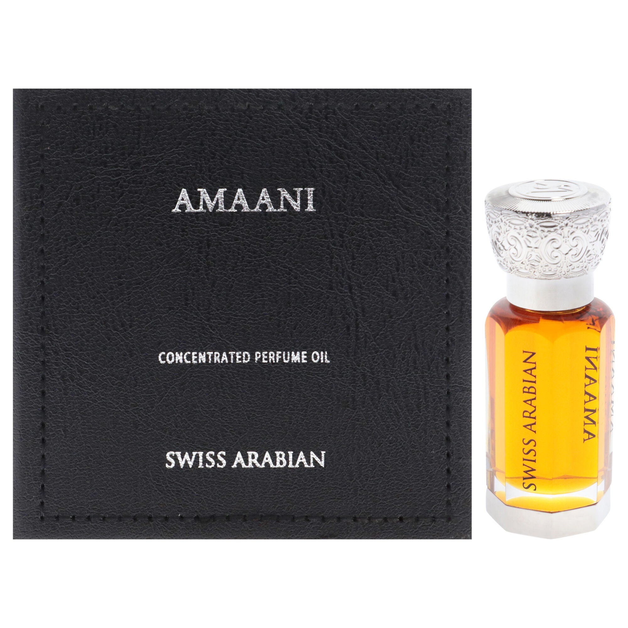 Amaani by Swiss Arabian for Unisex - 0.4 oz Parfum Oil Rollerball, See Description, hi-res image number 0