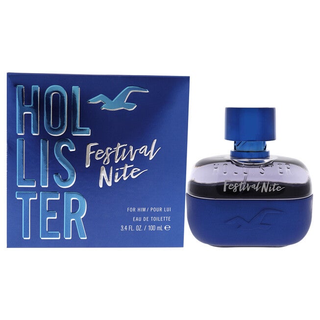 Festival Nite by Hollister for Men - 3.4 oz EDT Spray, NA, hi-res image number null