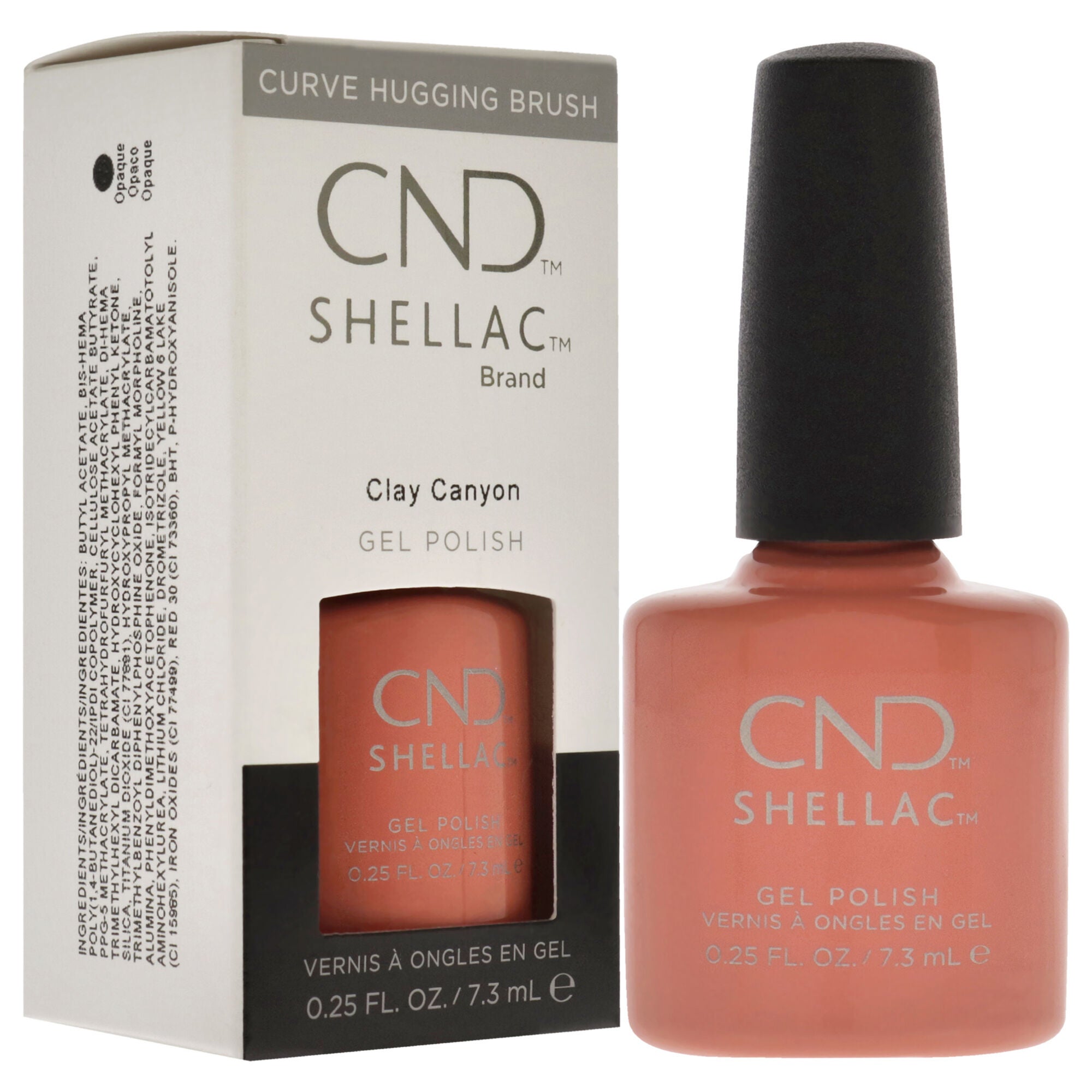 Shellac Nail Color - Clay Canyon by CND for Women - 0.25 oz Nail Polish, See Description, alternate image number 2
