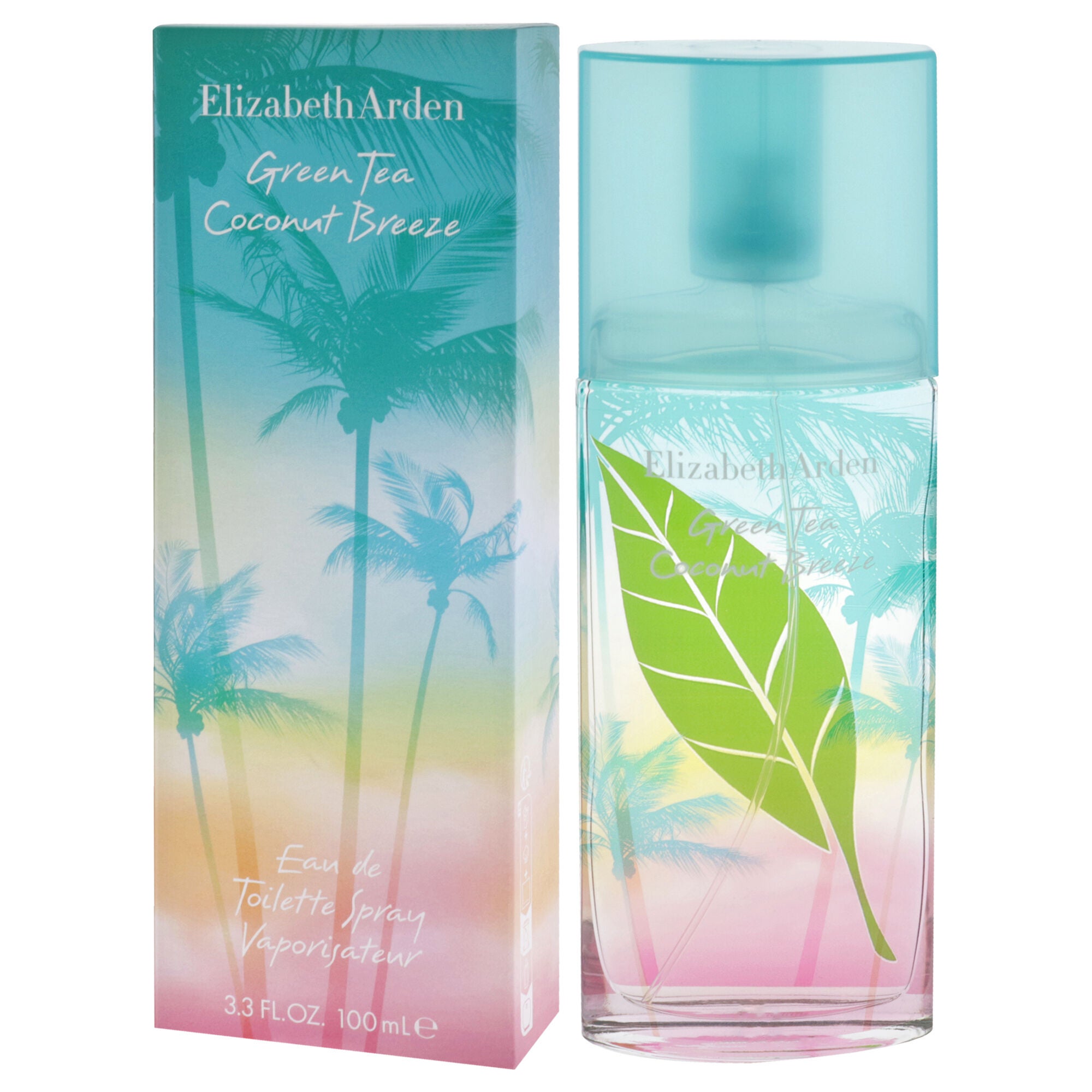 Green Tea Coconut Breeze by Elizabeth Arden for Women - 3.3 oz EDT Spray, Clear, alternate image number 3