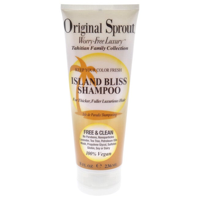 Island Bliss Shampoo by Original Sprout for Unisex - 8 oz Shampoo, NA, hi-res image number null
