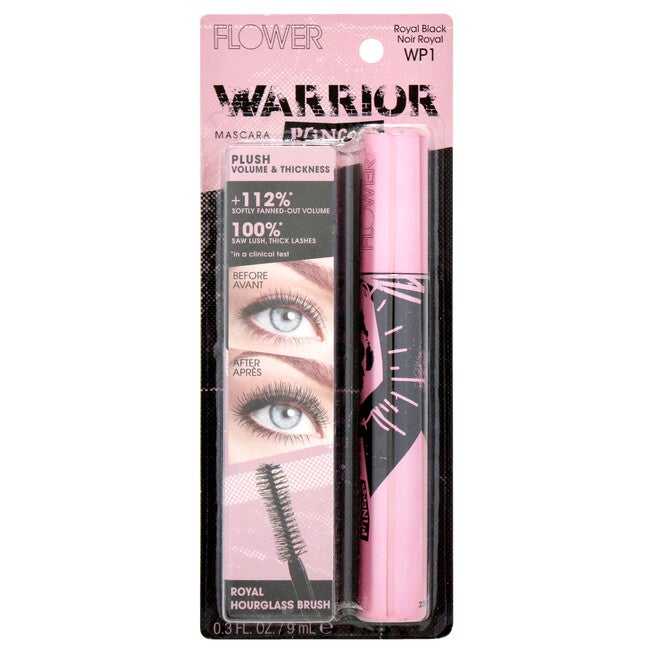 Warrior Princess Mascara - WP1 Royal Black by Flower Beauty for Women - 0.3 oz Mascara, NA, hi-res image number null