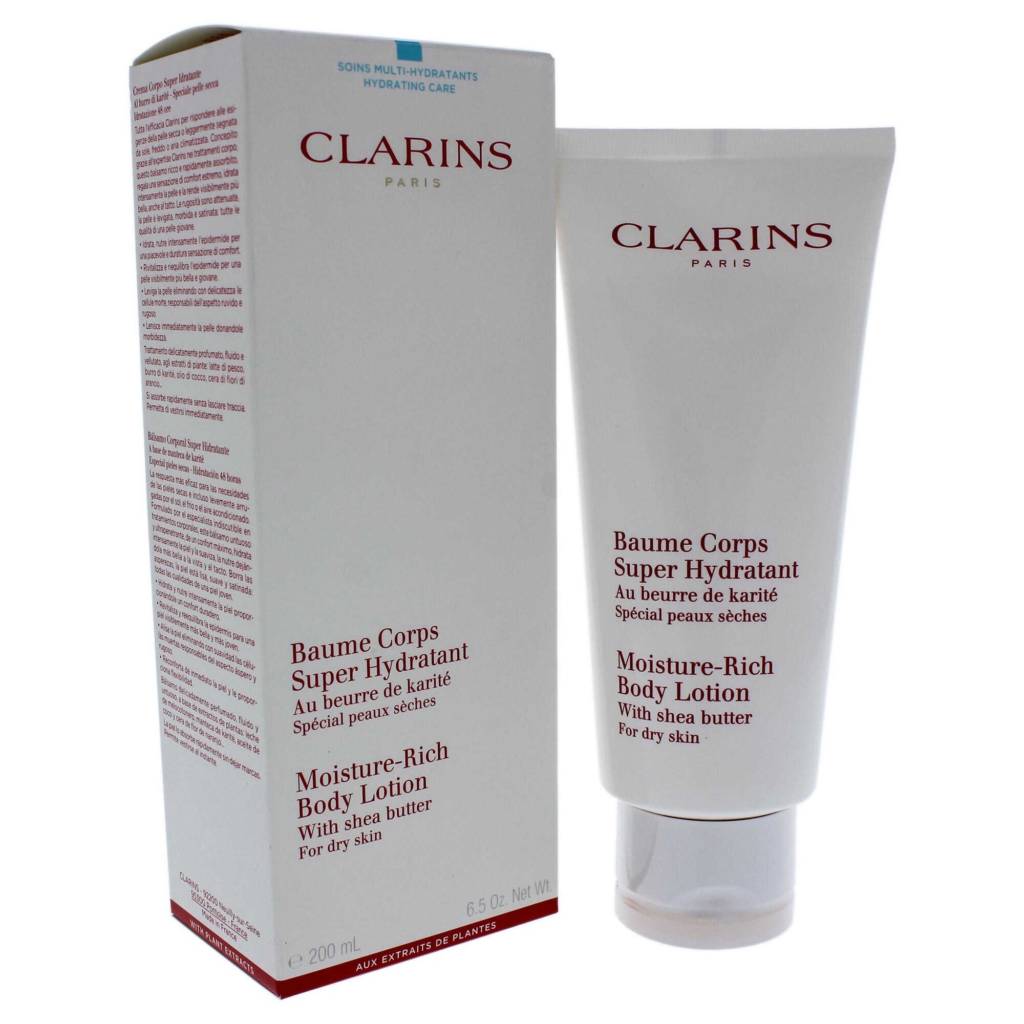 Moisture Rich Body Lotion with Shea Butter (Dry Skin) by Clarins for Unisex - 6.5 oz Body Lotion, , alternate image number 2