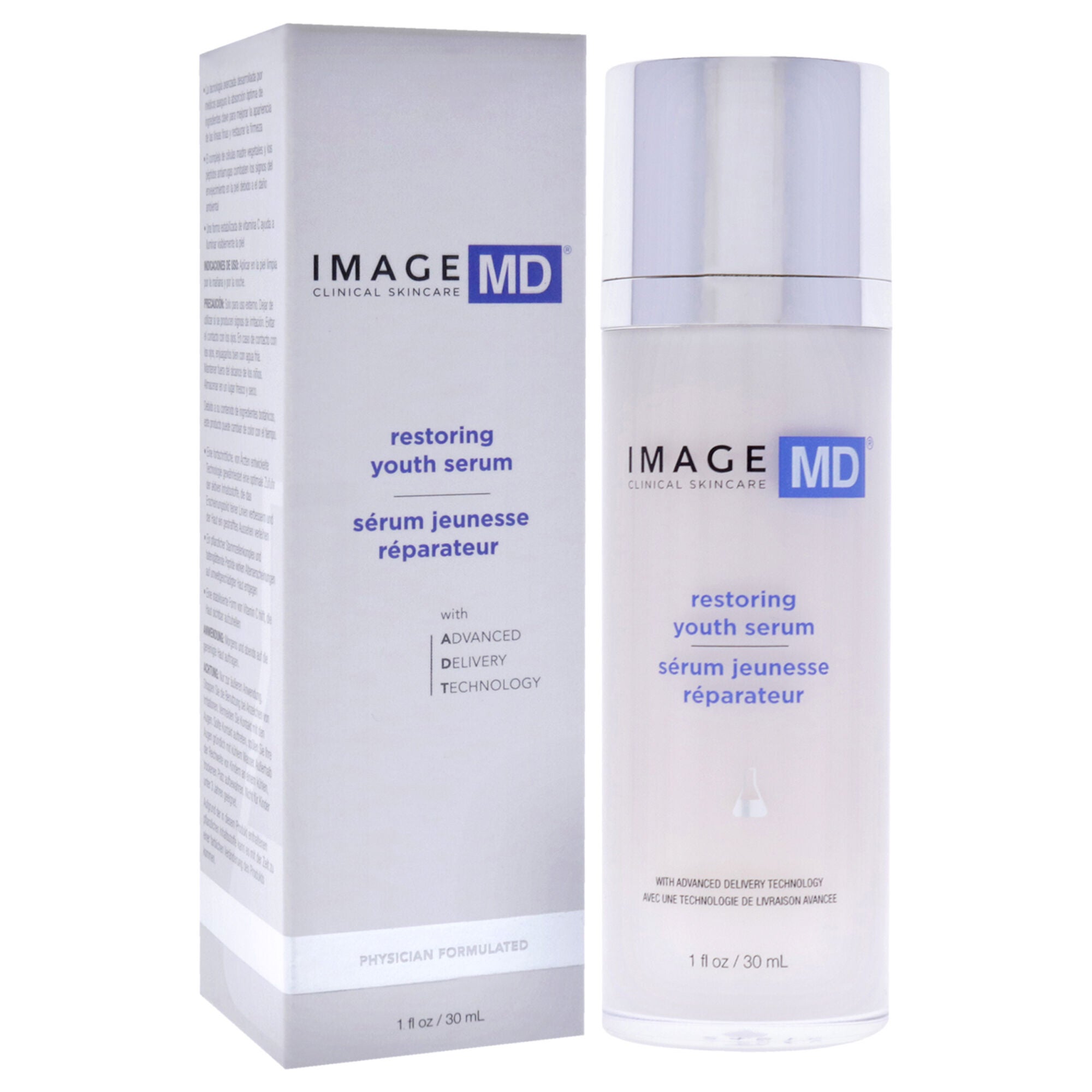 MD Restoring Youth Serum with ADT Technology by Image for Unisex - 1 oz Serum, See Description, alternate image number 2