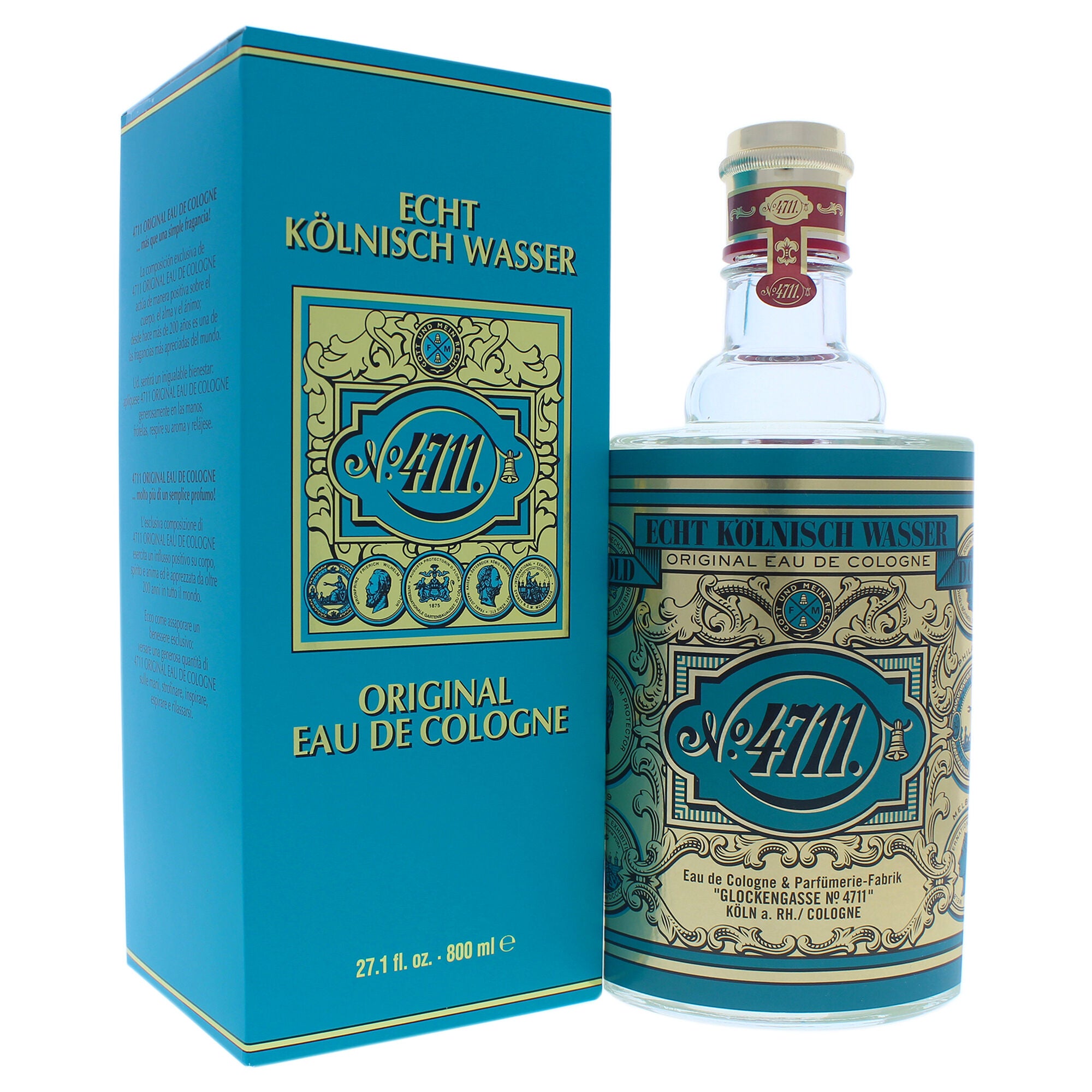 4711 by Muelhens for Unisex - 27.1 oz EDC Splash, See Description, alternate image number 3