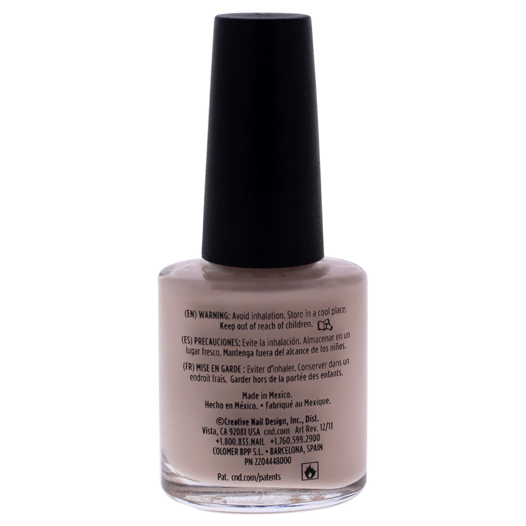 Vinylux Weekly Polish - 195 Naked Naivete by CND for Women - 0.5 oz Nail Polish, , alternate image number 3