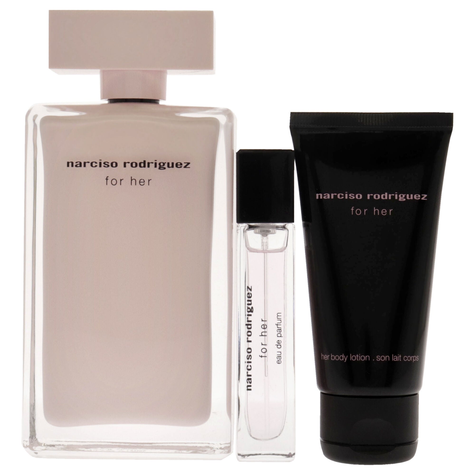Narciso Rodriguez by Narciso Rodriguez for Women - 3 Pc Gift Set 3.3oz EDP Spray, 10ml EDP Spray, 1.6oz Body Lotion, , alternate image number 5