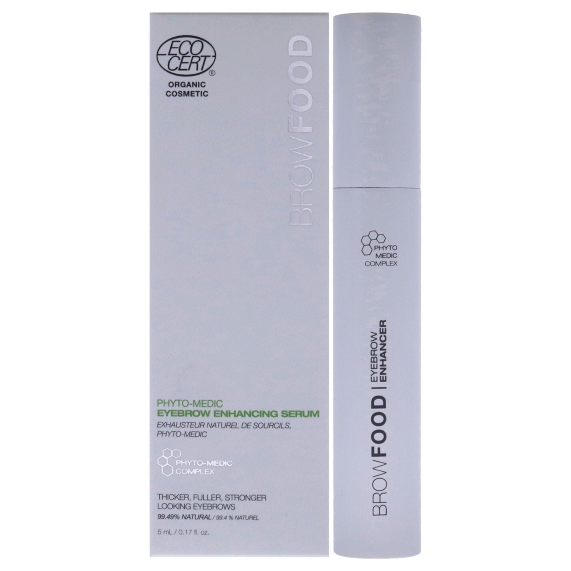 BrowFood Phyto-Medic Eyebrow Enhancer by LashFood for Women - 0.17 oz Eyebrow, See Description, hi-res image number 0