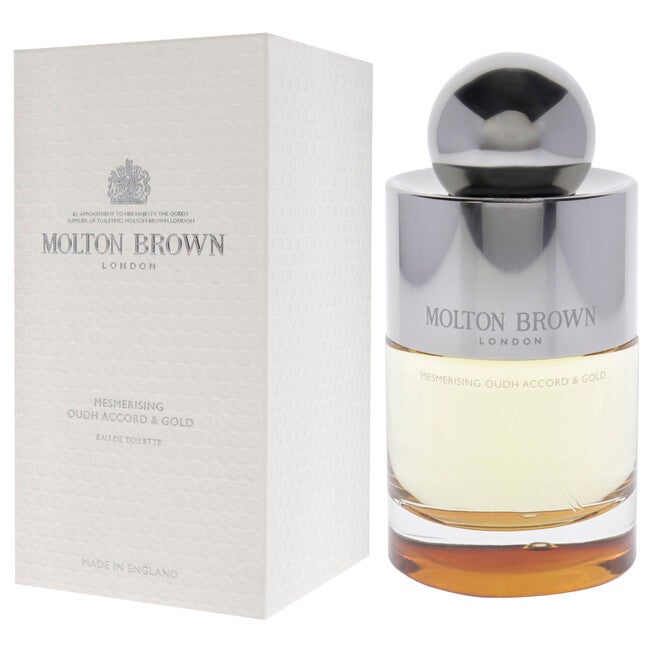Mesmerising Oudh Accord and Gold by Molton Brown for Unisex - 3.3 oz EDT Spray, NA, alternate image number null