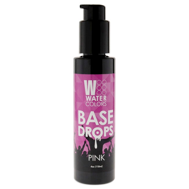 Watercolors Base Drops - Pink by Tressa for Unisex - 4 oz Drops, NA, hi-res image number null