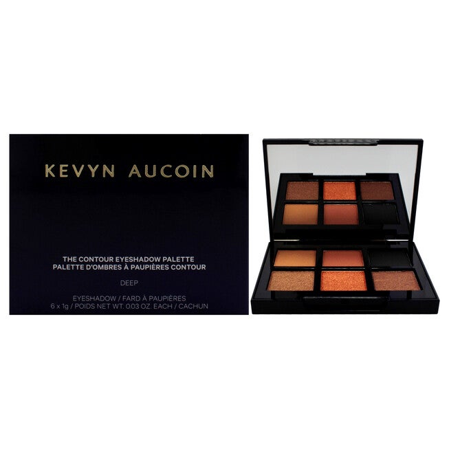 The Contour Eyeshadow Palette - Deep by Kevyn Aucoin for Women - 0.18 oz Eye Shadow, NA, hi-res image number null