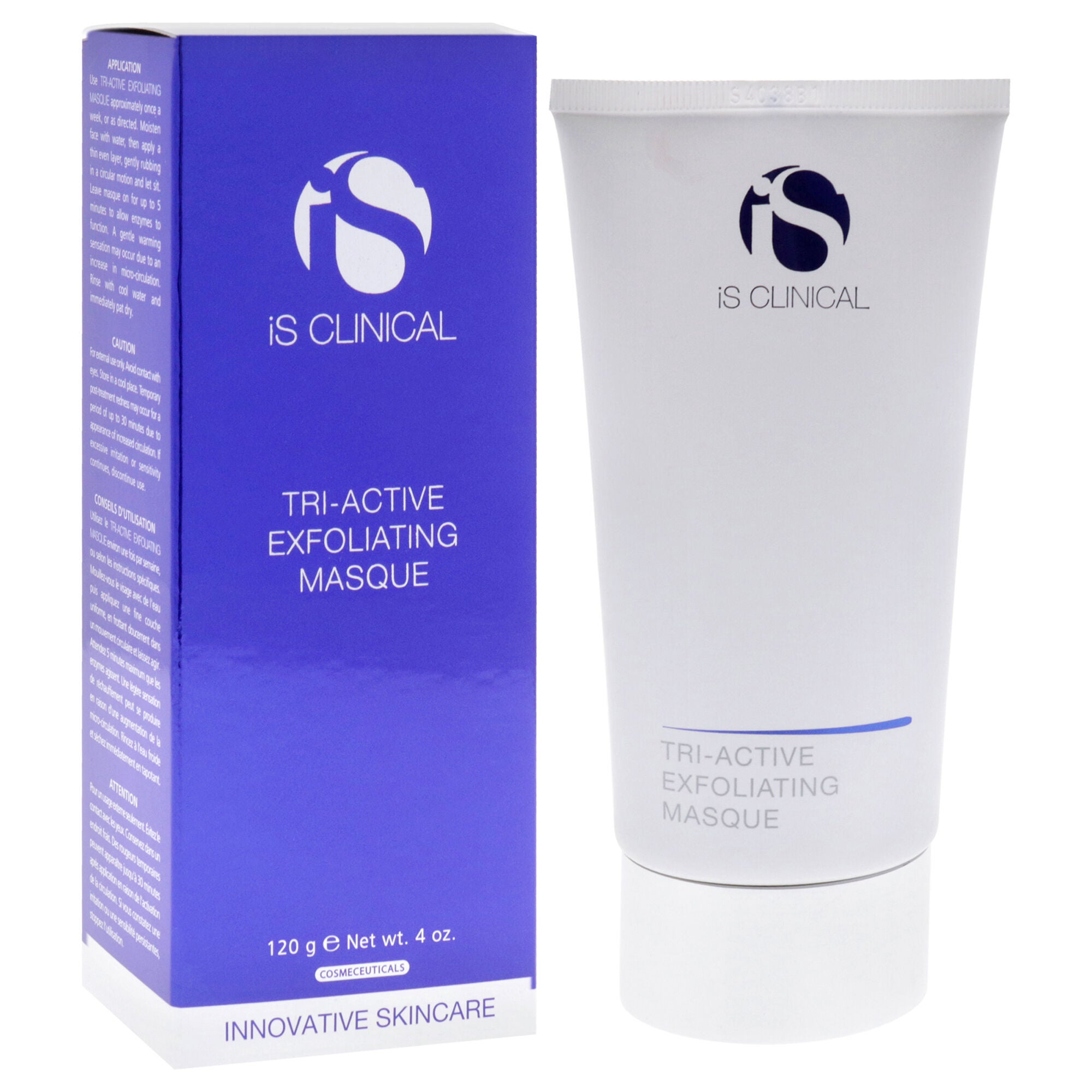 Tri-Active Exfoliating Masque by iS Clinical for Unisex - 4 oz Masque, See Description, alternate image number 2