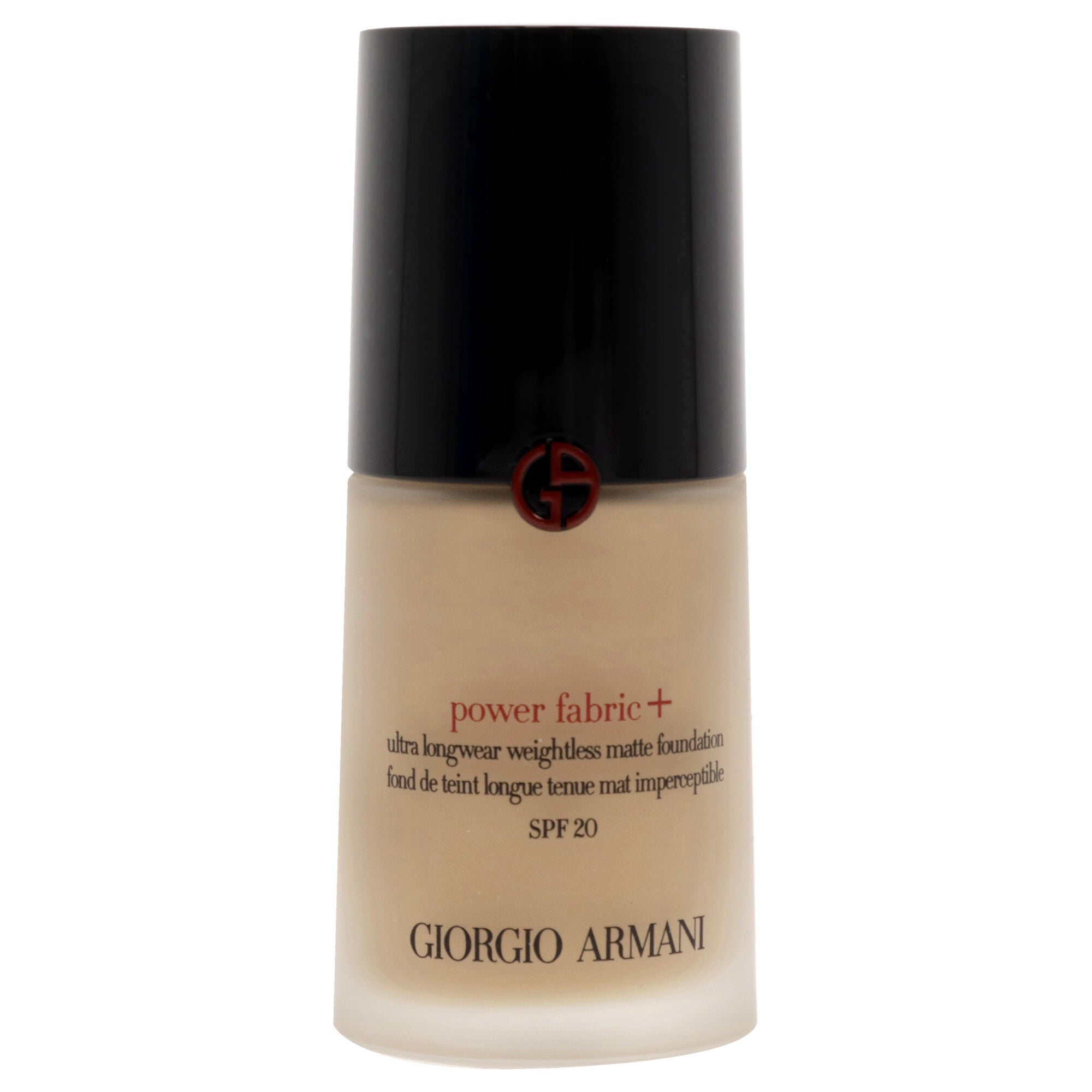 Power Fabric Plus Longwear Weightless Matte Foundation SPF 20 - 4.75 by Giorgio Armani for Women - 1 oz Foundation, See Description, alternate image number 4