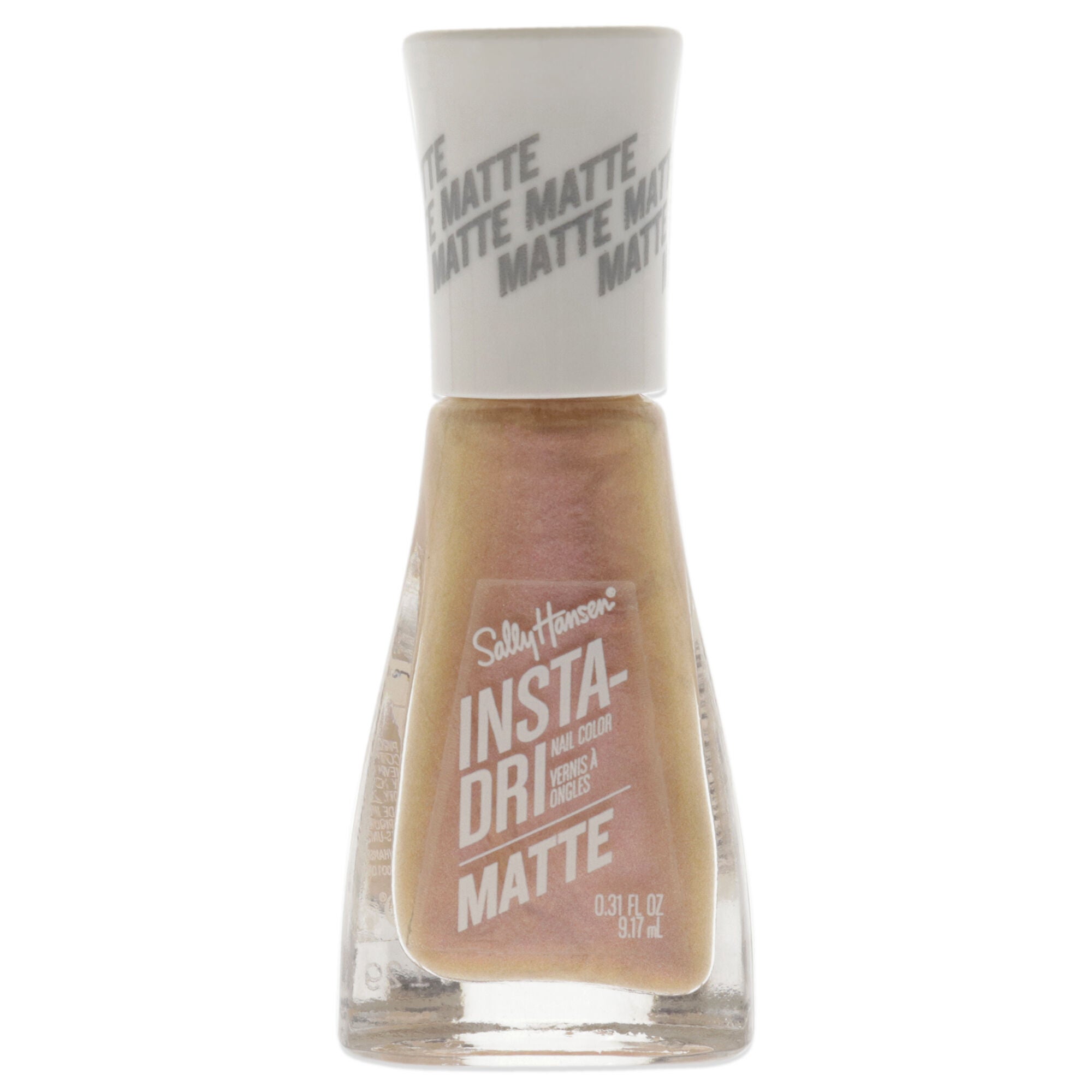 Insta-Dri Nail Color Matte - 017 Rose Flush by Sally Hansen for Women - 0.31 oz Nail Polish, See Description, hi-res image number 0