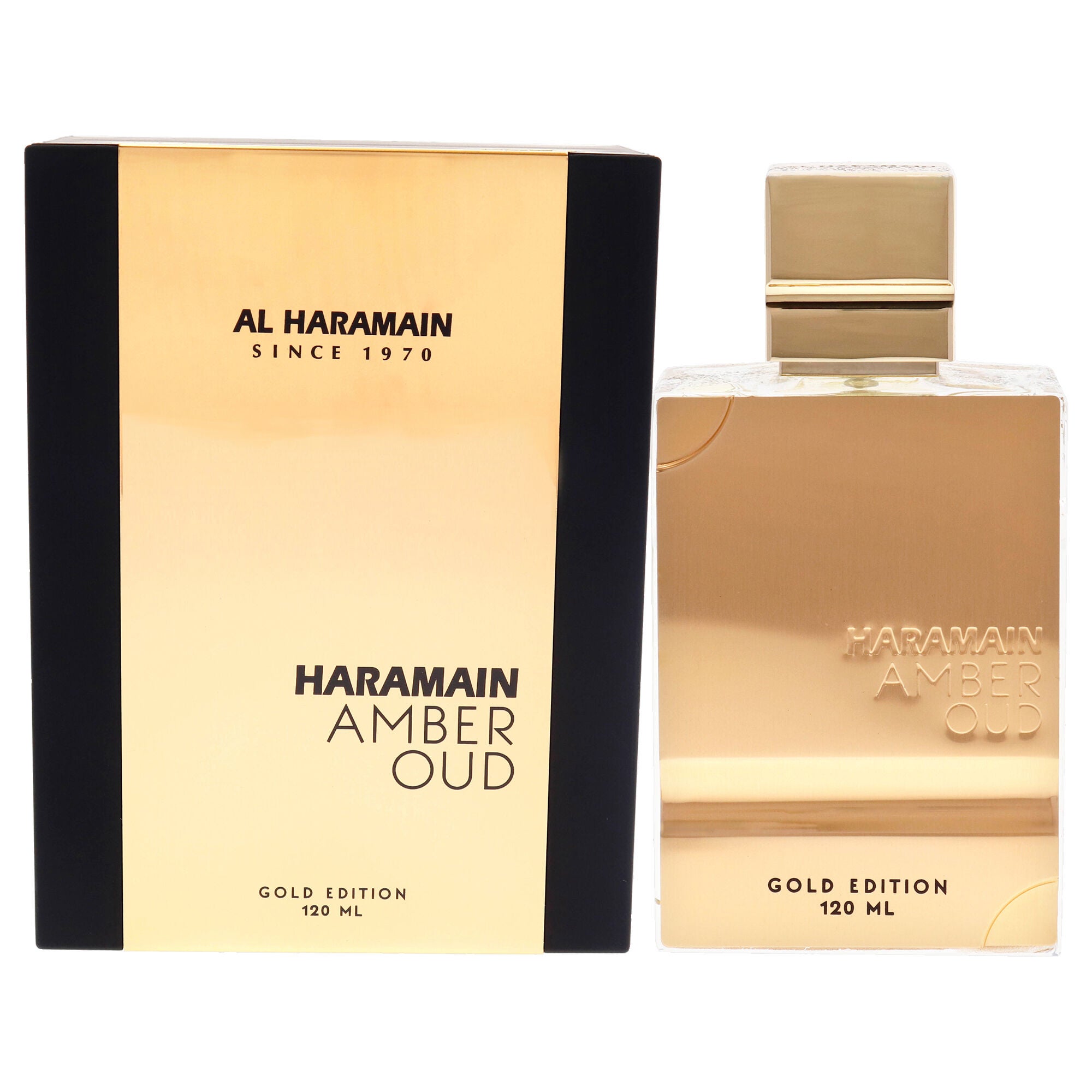 Amber Oud and LAventure Kit by Al Haramain for Men - 2 Pc Kit 6.76 oz EDP Spray, 4 oz EDP Spray (Gold Edition), See Description, alternate image number 1