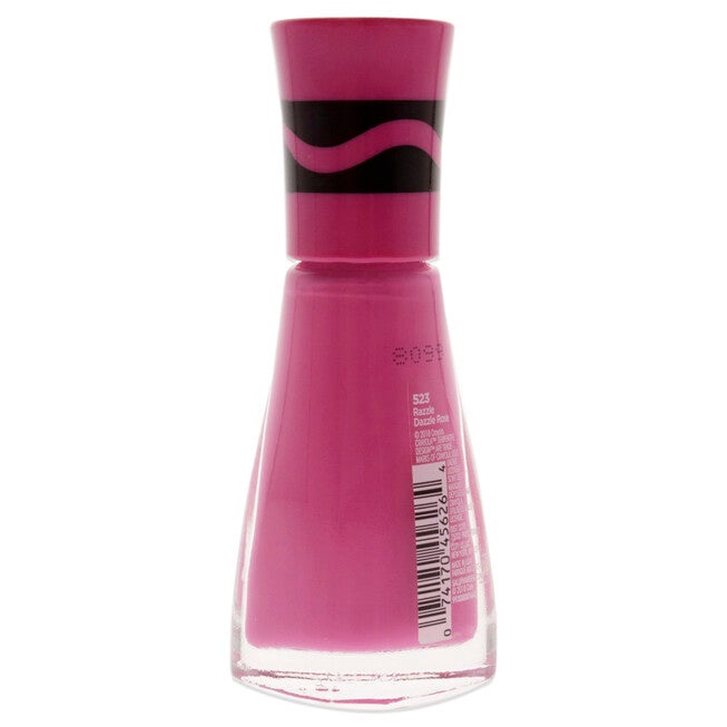Insta-Dri Crayola Nail Color - 523 Razzle Dazzle Rose by Sally Hansen for Women - 0.31 oz Nail Polish, NA, alternate image number null