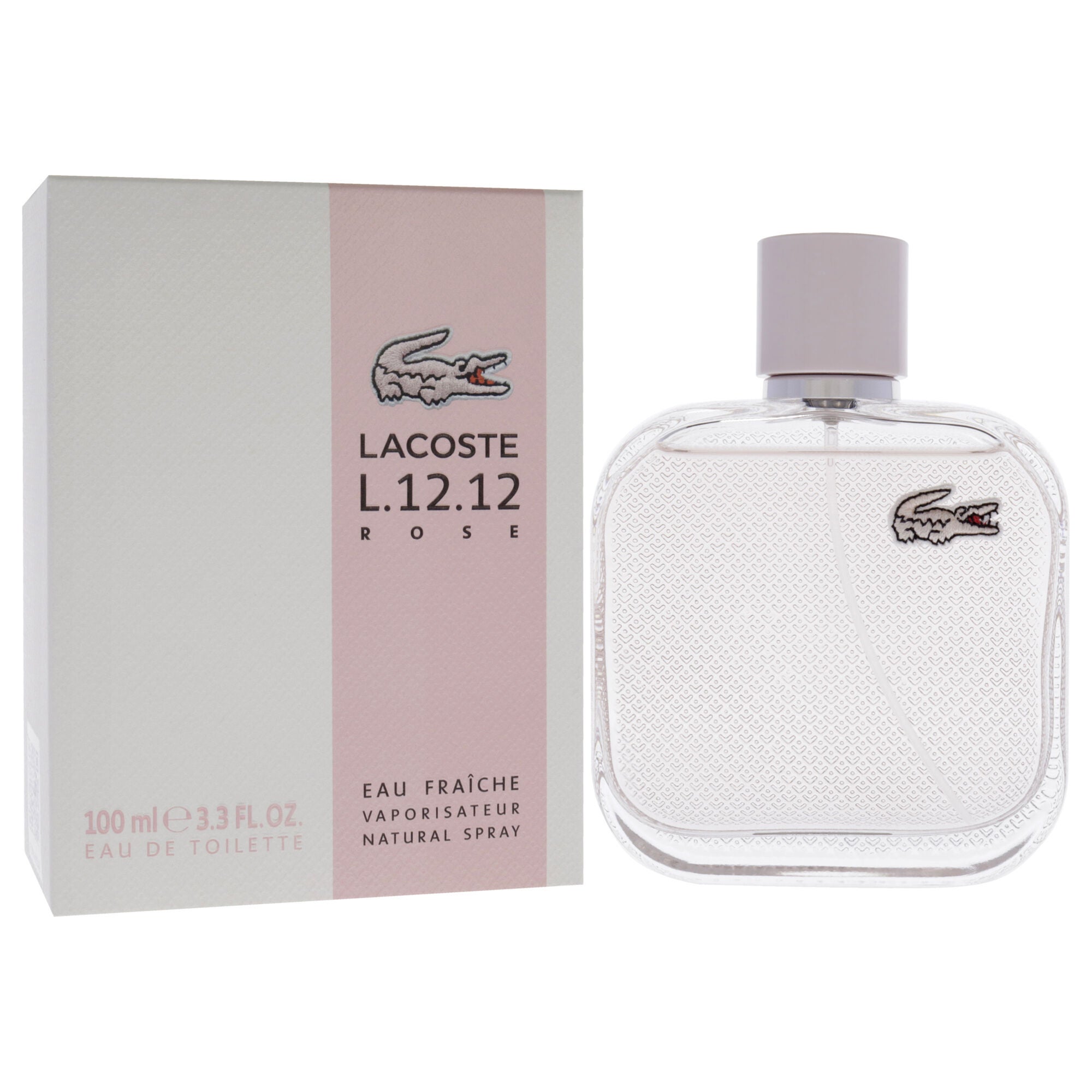 Lacoste Eau De L.12.12 Rose Eau Fraiche by Lacoste for Women - 3.3 oz EDT Spray, , alternate image number 7
