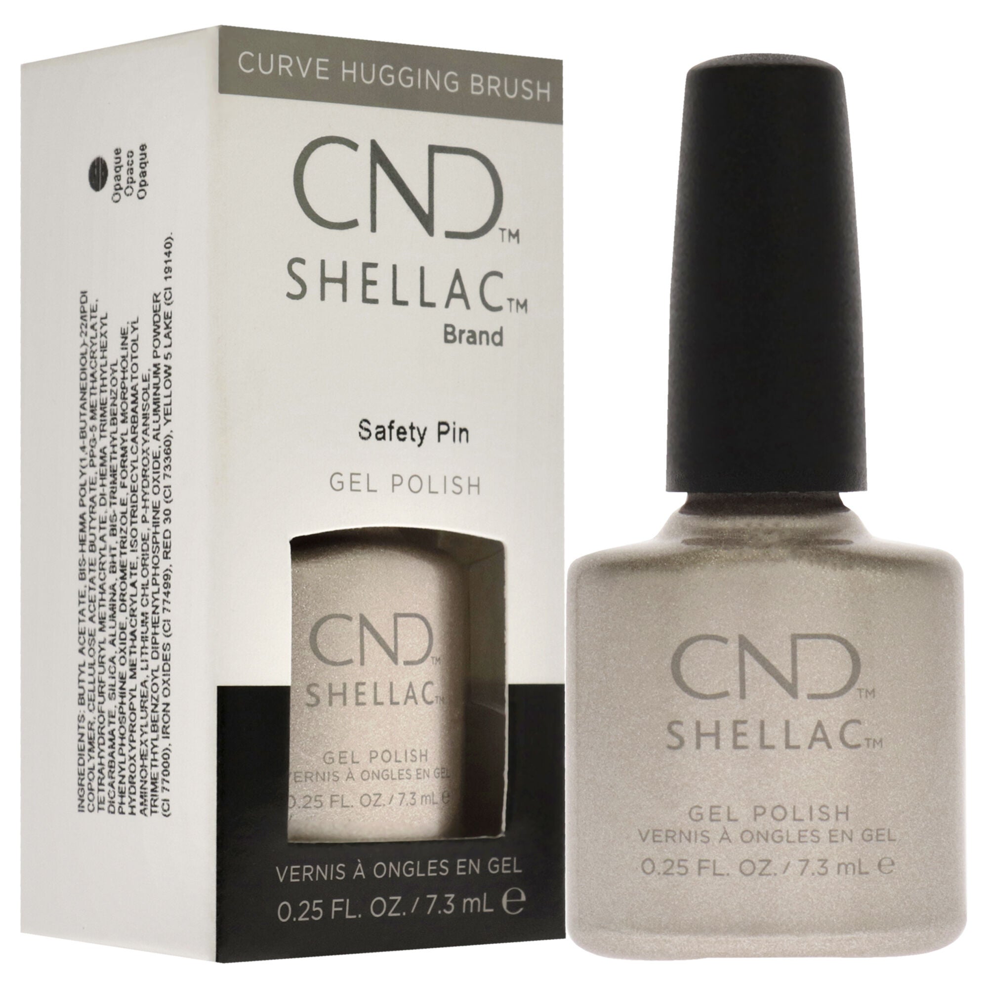 Shellac Nail Color - Safety Pin by CND for Women - 0.25 oz Nail Polish, See Description, alternate image number 2