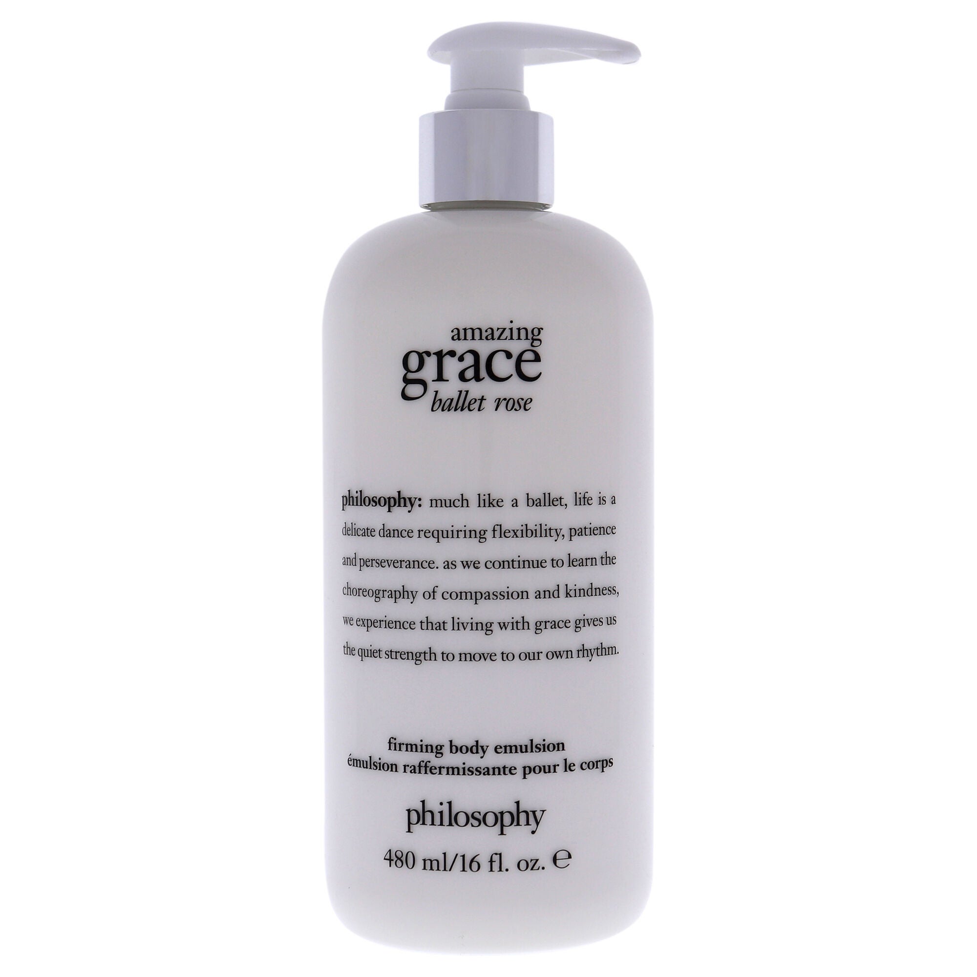 Amazing Grace Ballet Rose Firming Body Emulsion by Philosophy for Women - 16 oz Body Emulsion, See Description, hi-res image number 0