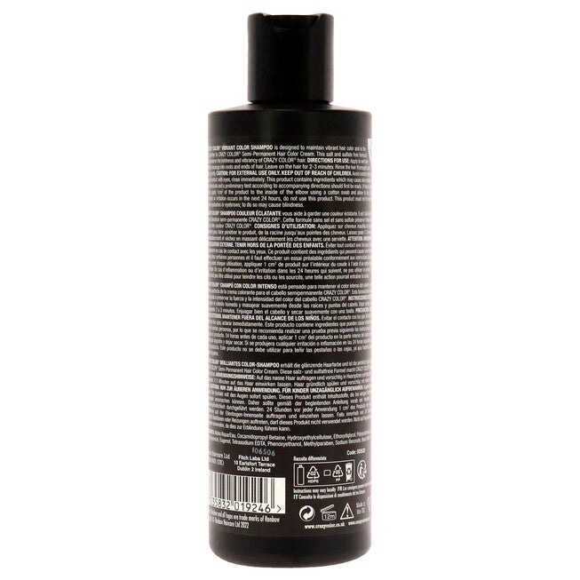 Vibrant Color Shampoo - Red by Crazy Color for Unisex - 8.45 oz Shampoo, NA, alternate image number null