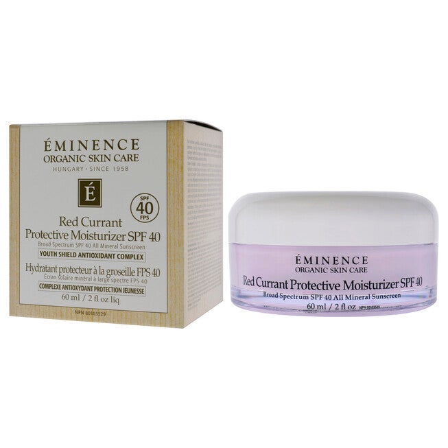 Red Currant Protective Moisturizer SPF 40 by Eminence for Unisex - 2 oz Sunscreen, NA, alternate image number null