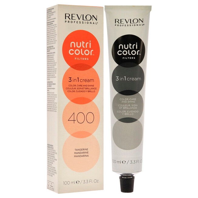 Nutri Color Cream - 400 Tangerine by Revlon for Unisex - 3.4 oz Hair Color, See Description, alternate image number 1