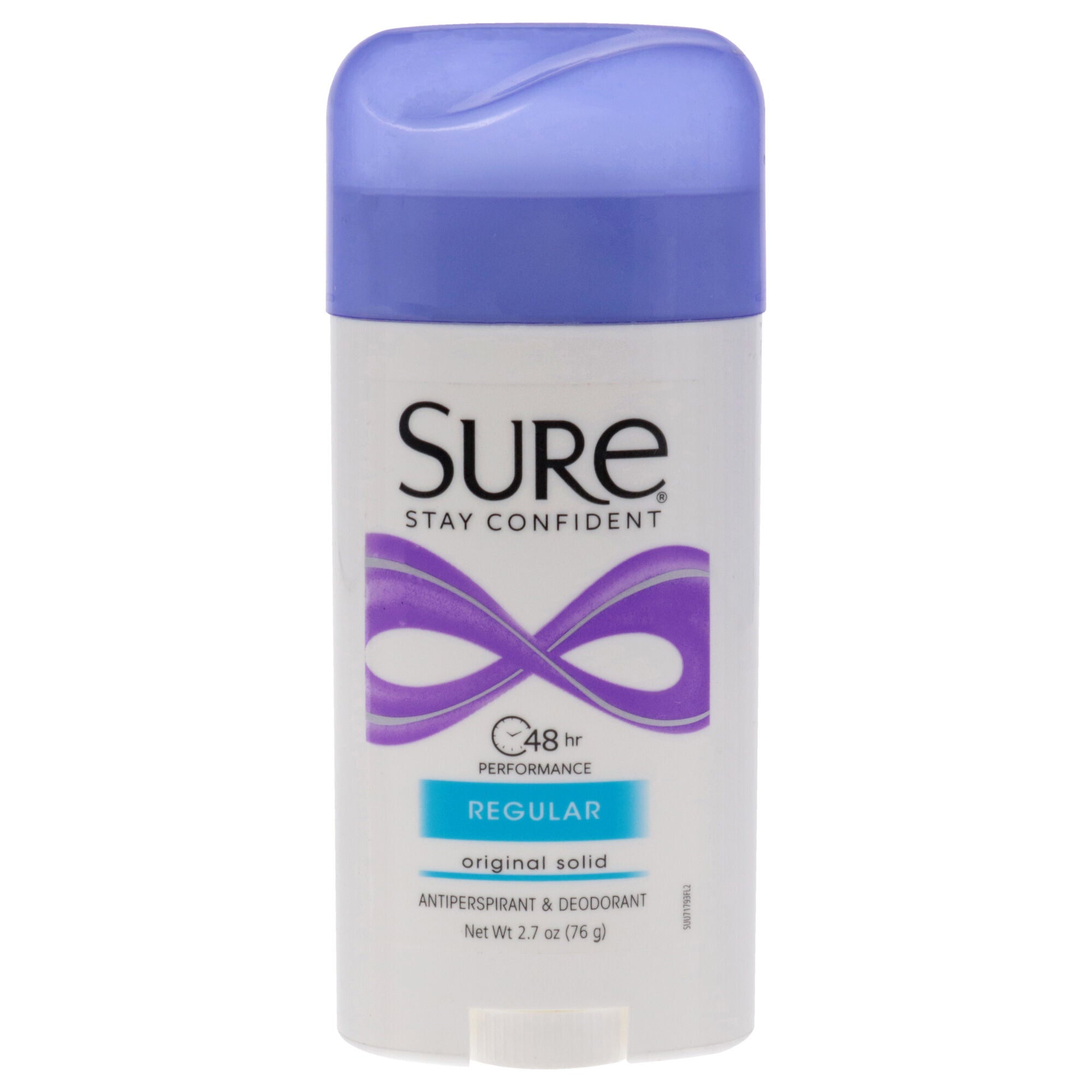 Original Solid Anti-Perspirant Deodorant - Regular by Sure for Unisex - 2.7 oz Deodorant Stick, See Description, hi-res image number 0