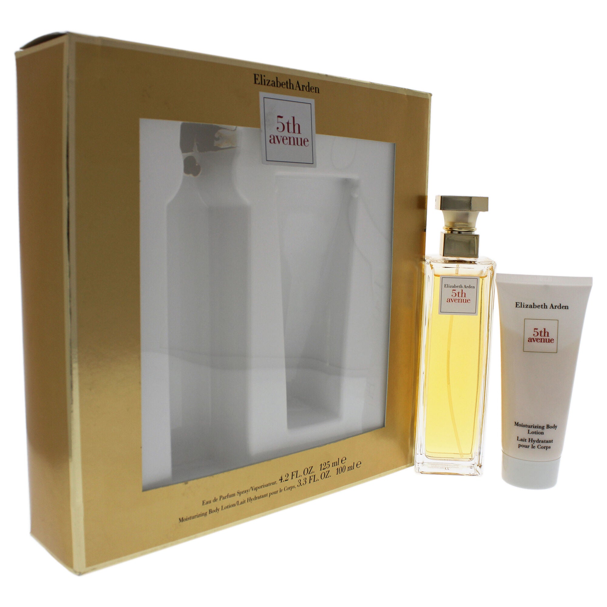 5th Avenue by Elizabeth Arden for Women - 2 Pc Gift Set 4.2oz EDP Spray, 3.3oz Moisturizing Body Lotion, See Description, alternate image number 2