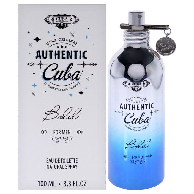 Cuba Authentic Bold by Cuba for Men - 3.3 oz EDT Spray, NA, hi-res image number null