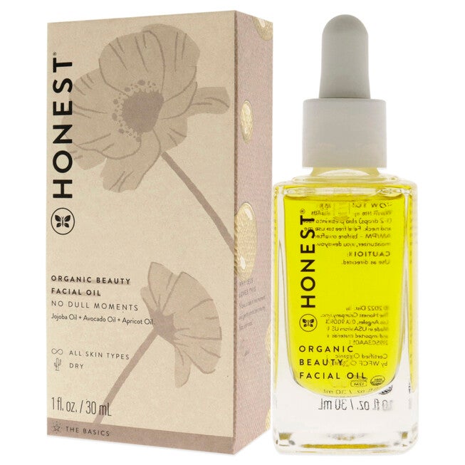 Organic Beauty Facial Oil by Honest for Women - 1 oz Moisturizer, NA, alternate image number null