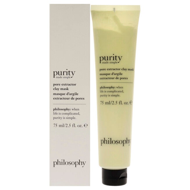 Purity Made Simple Pore Extractor Exfoliating Clay Mask by Philosophy for Unisex - 2.5 oz Mask, , alternate image number null