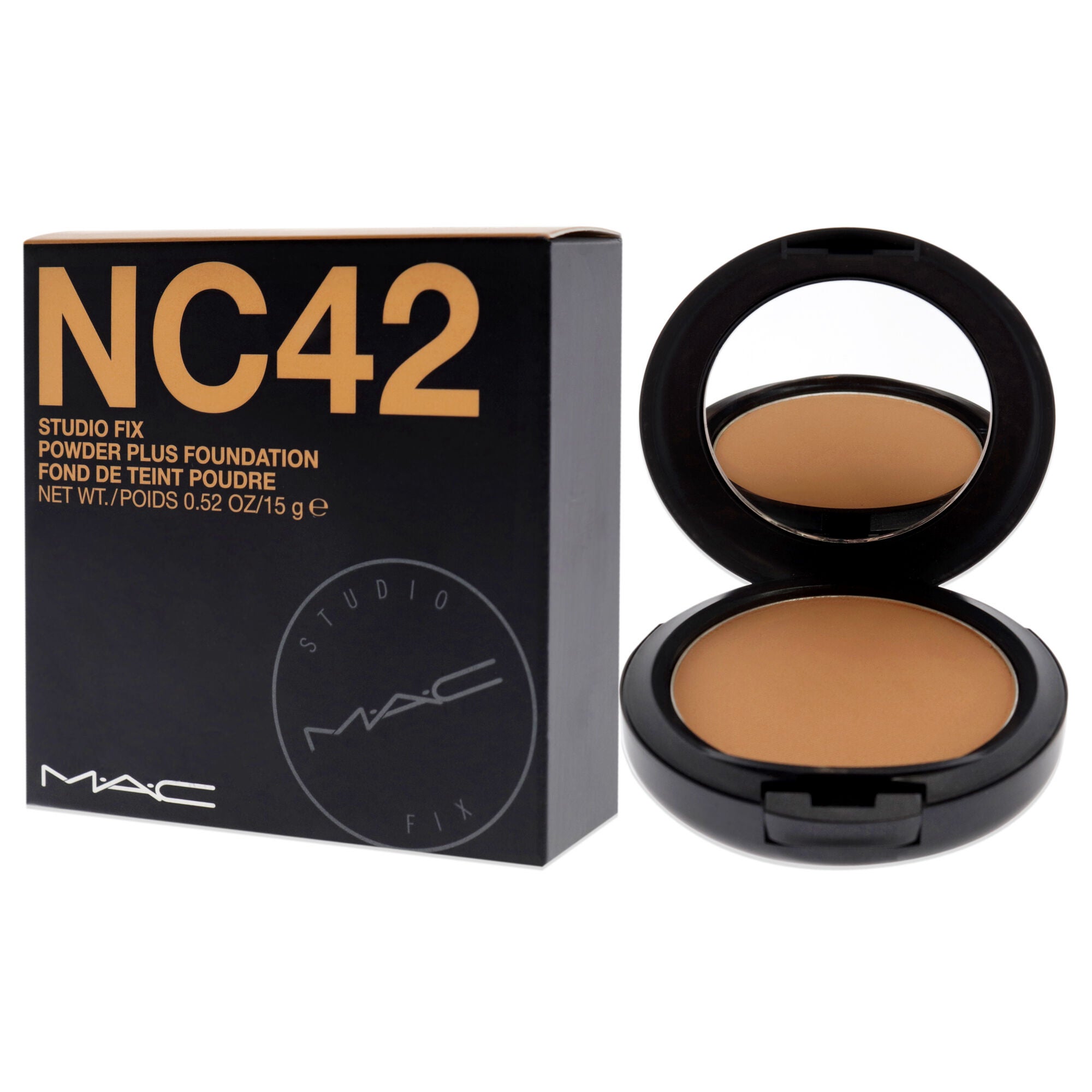 Studio Fix Powder Plus Foundation - NC42 by MAC for Women - 0.52 oz Foundation, , alternate image number 8