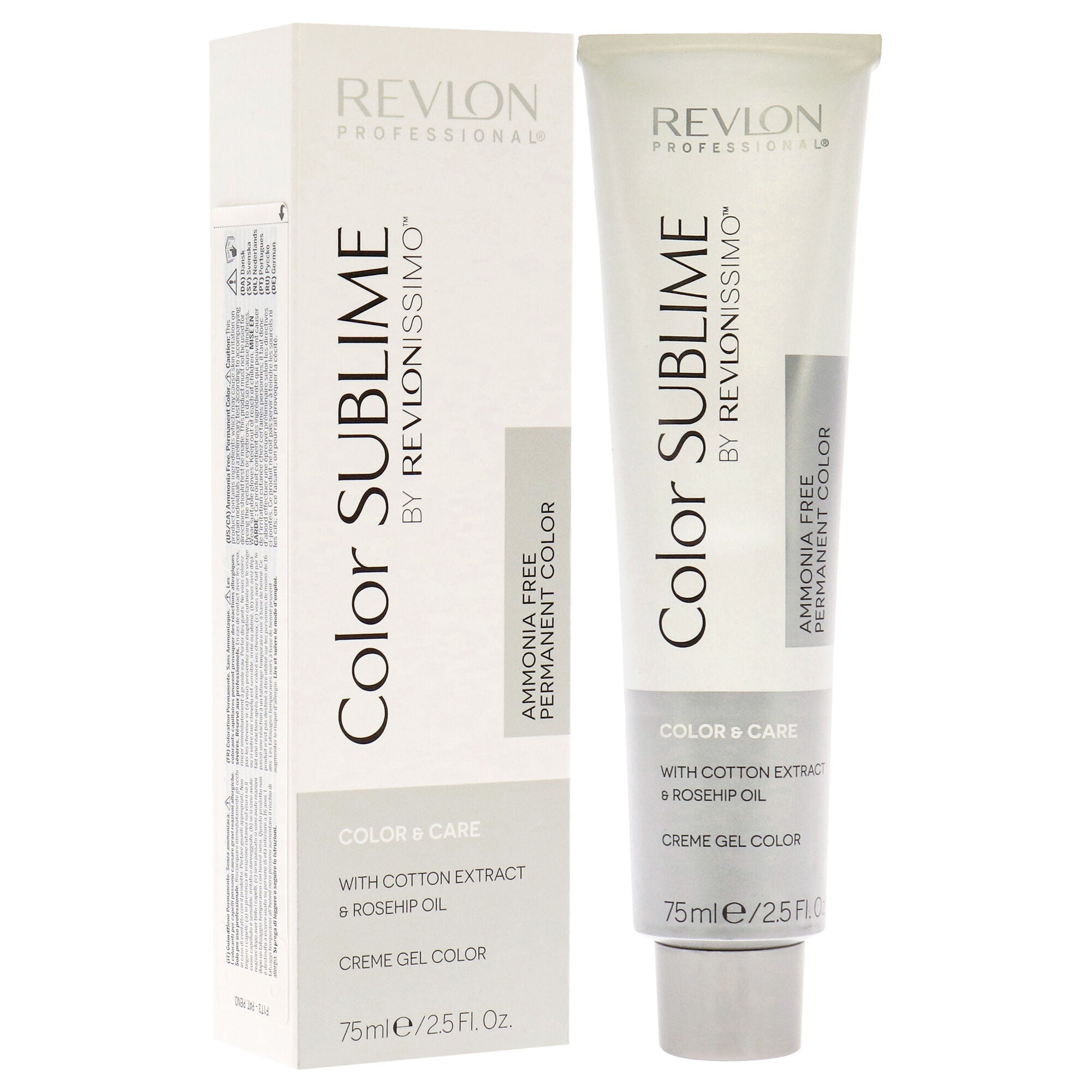 Revlonissimo Color Sublime - 6.34 Dark Gold Copper Blonde by Revlon for Unisex - 2.5 oz Hair Color, See Description, alternate image number 1