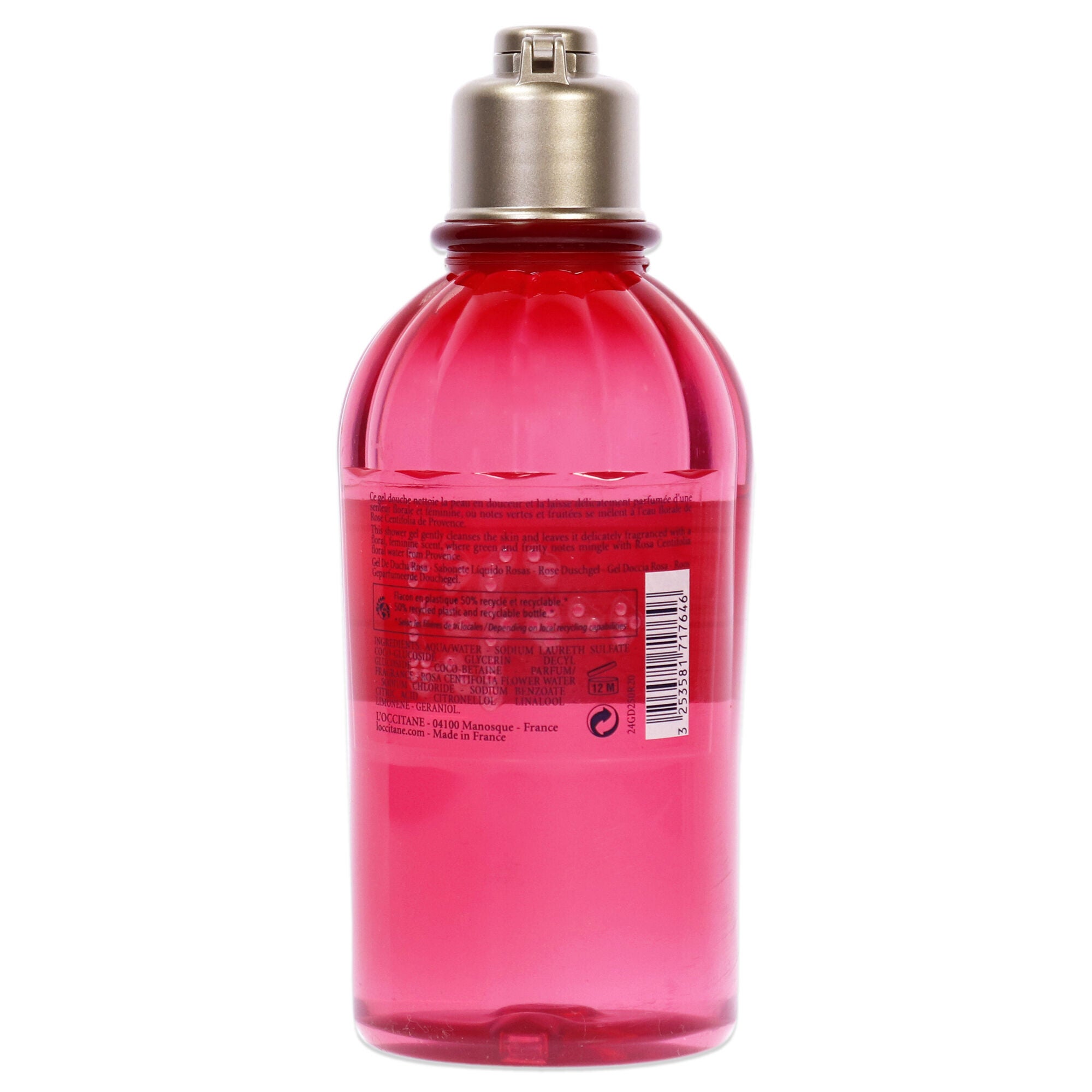 Rose Shower Gel by LOccitane for Women - 8.4 oz Shower Gel, , alternate image number 3