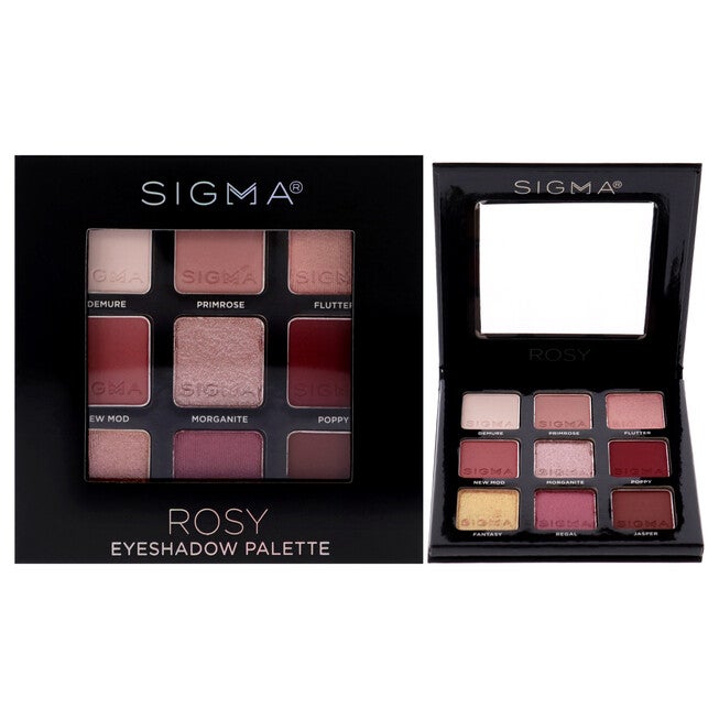 Eyeshadow Palette - Rosy by SIGMA for Women - 0.032 oz Eye Shadow, , alternate image number 1