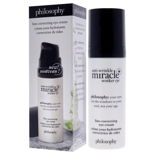 Anti-Wrinkle Miracle Worker Eye Plus by Philosophy for Unisex - 0.5 oz Cream, NA, alternate image number null