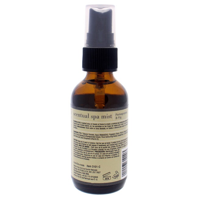 Scentual Spa Mist - Pomegranate and Fig by Cuccio Naturale for Unisex - 2 oz Mist, NA, alternate image number null