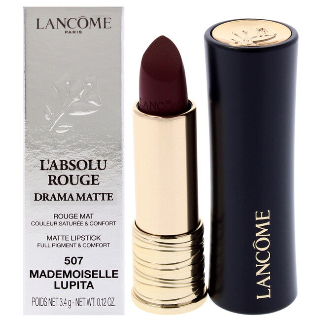 LAbsolu Rouge Drama Matte Lipstick - 507 Mademoiselle Lupita by Lancome for Women - 0.12 oz Lipstick, See Description, hi-res image number null