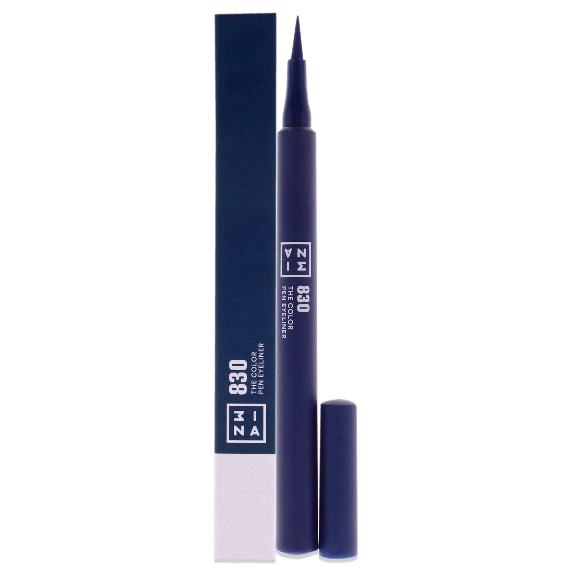 The Color Pen Eyeliner - 830 Navy blue by 3INA for Women - 0.034 oz Eyeliner, See Description, hi-res image number 0