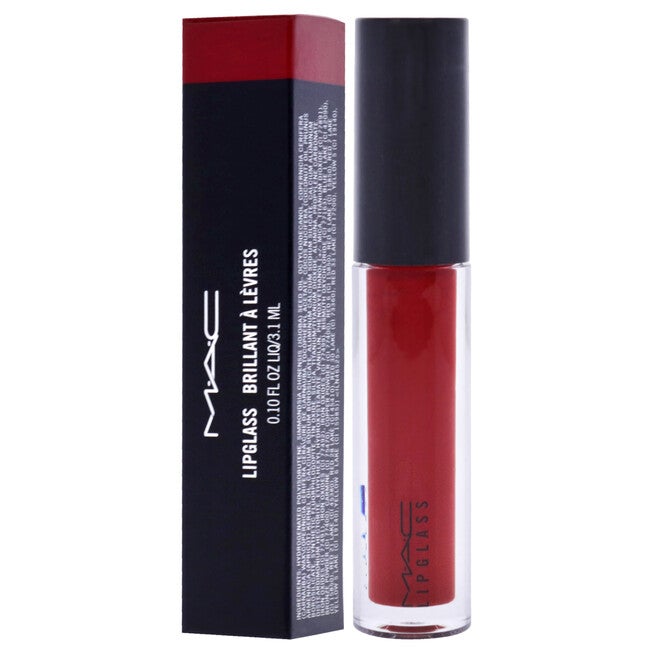 LipGlass Lip Gloss - Ruby Woo by MAC for Women - 0.1 oz Lip Gloss, NA, alternate image number null