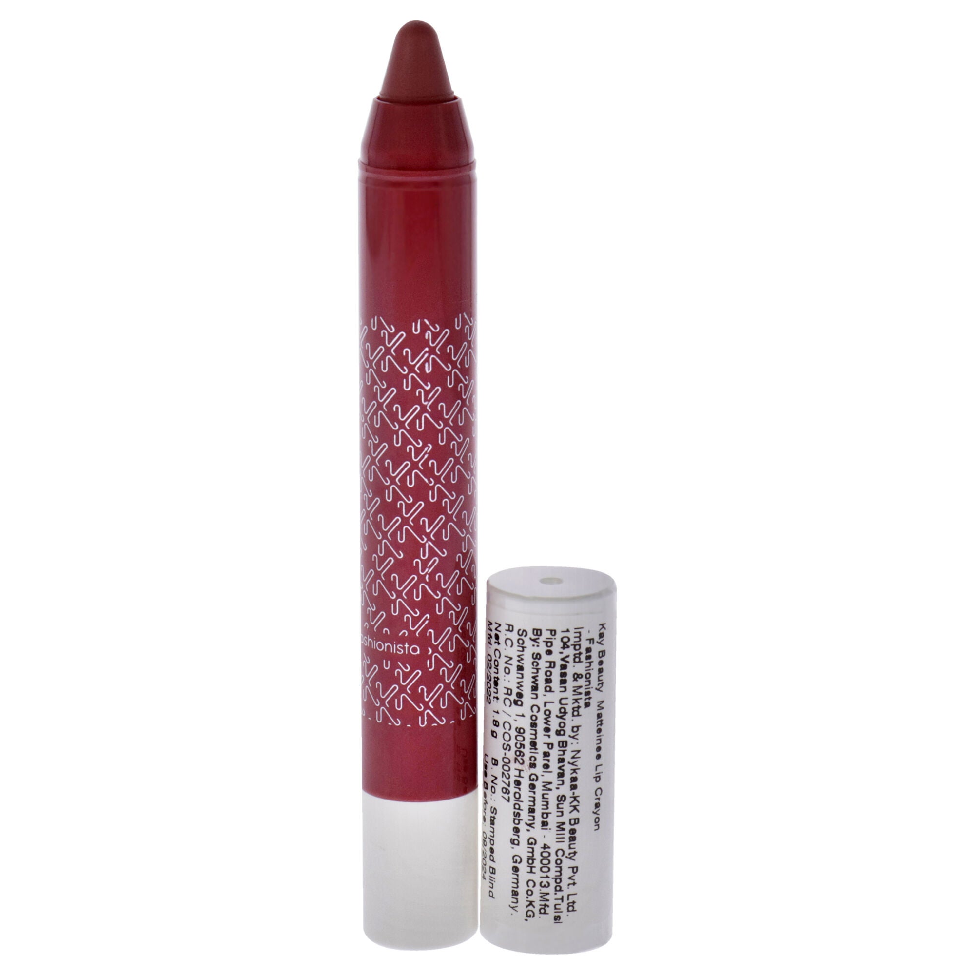 Matteinee Matte Lip Crayon Lipstick - Fashionista by Kay Beauty for Women - 0.06 oz Lipstick, , alternate image number 5