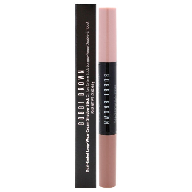 Dual-Ended Long-Wear Cream Shadow Stick - Pink Mercury Nude Beach by Bobbi Brown for Women - 0.05 oz Eye Shadow, NA, hi-res image number null