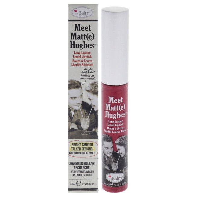 Meet Matte Hughes Long Lasting Liquid Lipstick - Dedicated by the Balm for Women - 0.25 oz Lip Gloss, NA, hi-res image number null