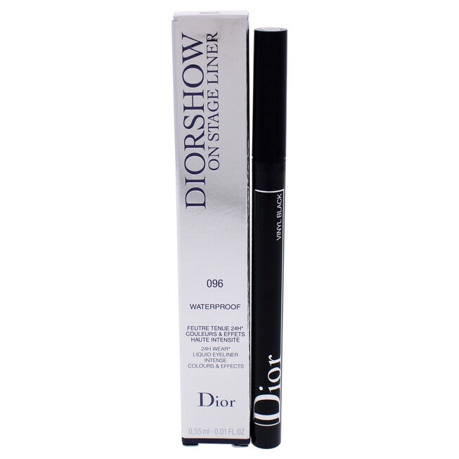 Diorshow On Stage Liquid Eyeliner Waterproof - 096 Vinyl Black by Christian Dior for Women - 0.01 oz Eyeliner, , alternate image number null