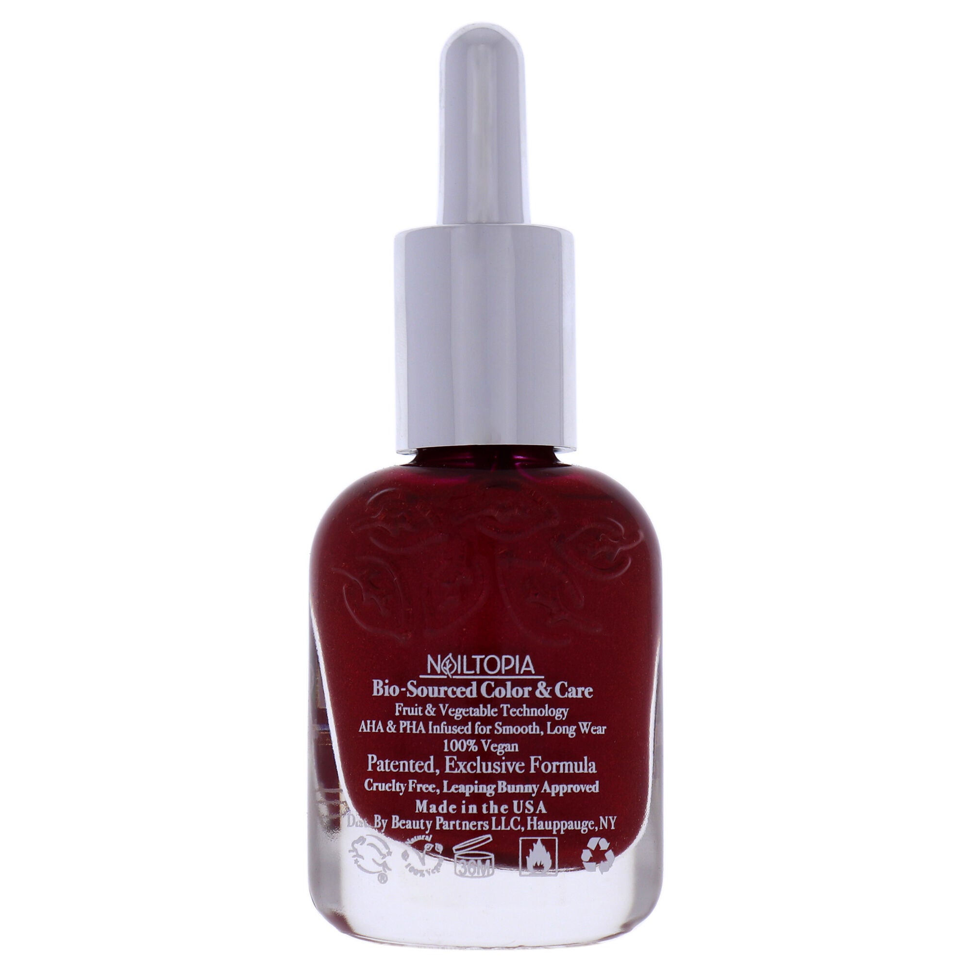 Bio-Sourced Chip Free Nail Lacquer - Run Now Wine Later by Nailtopia for Women - 0.41 oz Nail Polish, , alternate image number 5