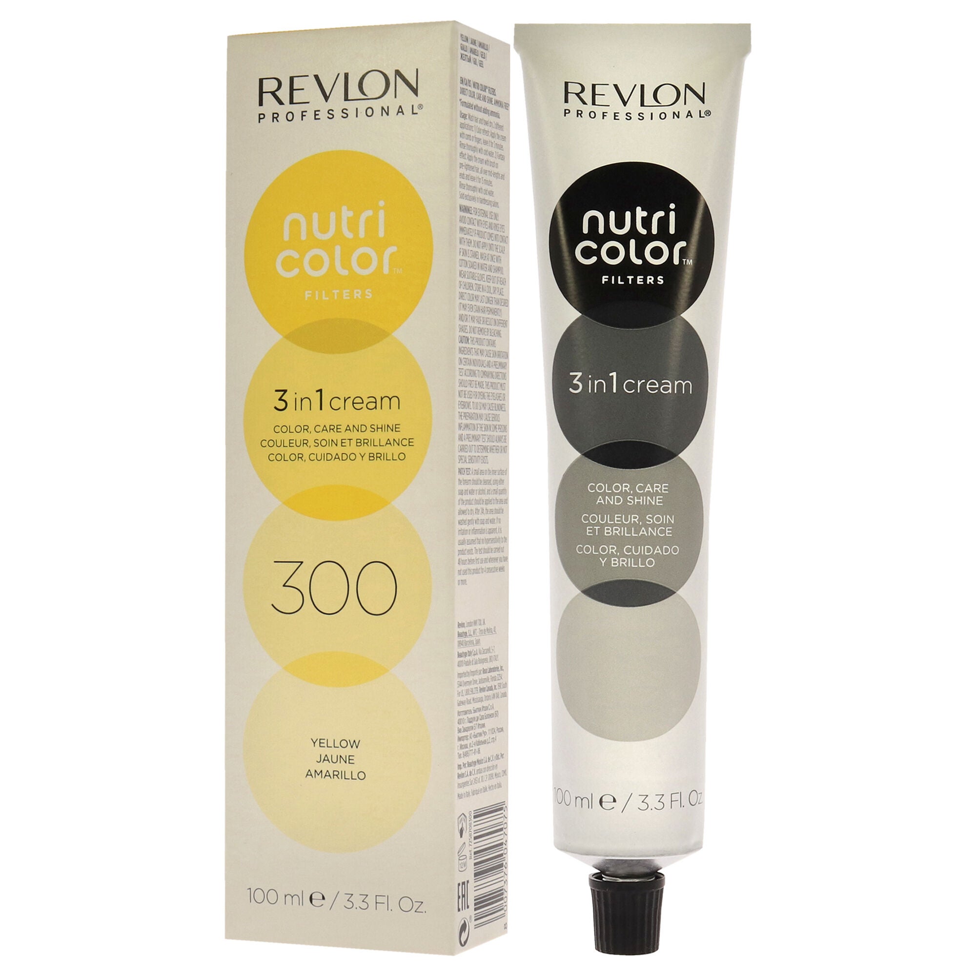 Nutri Color Cream - 300 Yellow by Revlon for Unisex - 3.4 oz Hair Color, See Description, alternate image number 2