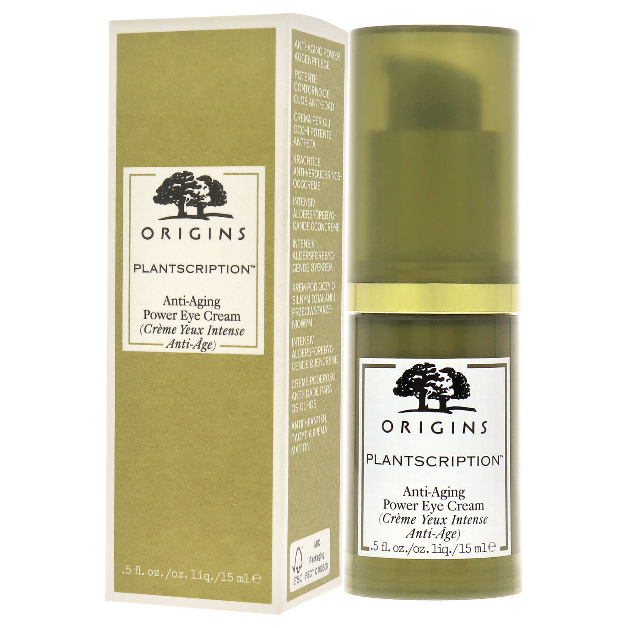 Plantscription Anti-Aging Power Eye Cream by Origins for Unisex - 0.5 oz Cream, See Description, alternate image number 3